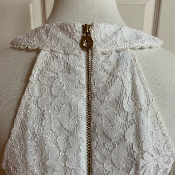 Draper James Lace Payton Dress in willow white, size 14 - Picture 6 of 8